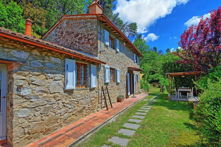 Ferienhaus für 4 Personen, mit Garten, mit Haustier