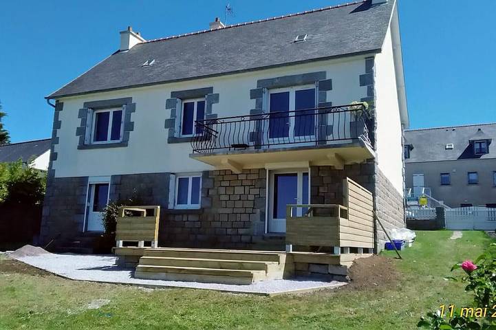 Maison de vacances pour 10 personnes, avec jardin et balcon, animaux acceptés à Erquy