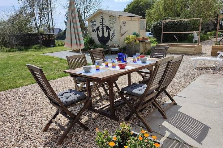 Location de vacances pour 6 personnes, avec jardin à Octeville-sur-Mer - 4