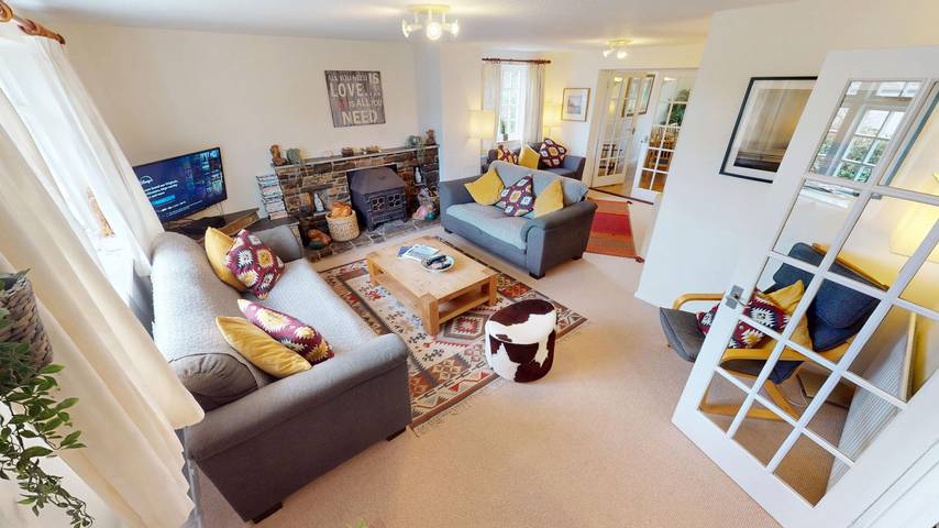 Maison de vacances pour 8 personnes avec jardin in Croyde, Devon