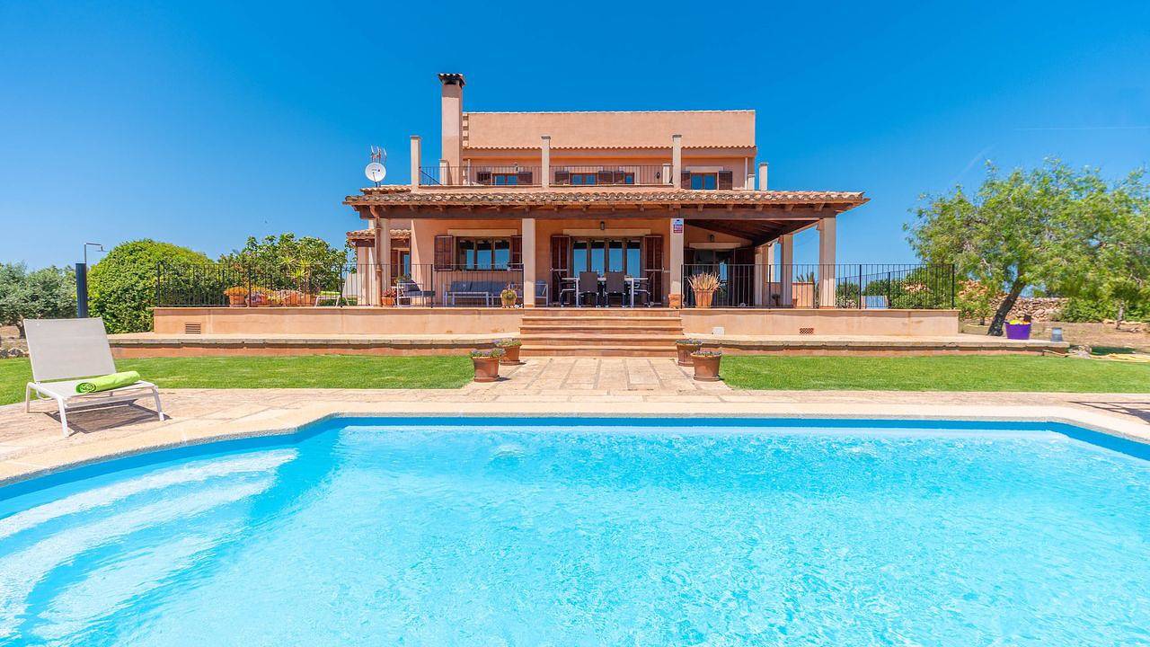 Chalet para 6 personas con piscina in S'illot Cala Morlanda, Manacor