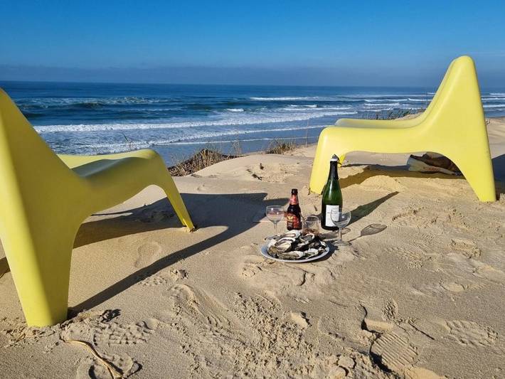 Ferienhaus für 5 Personen, mit Balkon und Terrasse sowie Garten und Ausblick in Mimizan Plage - 3