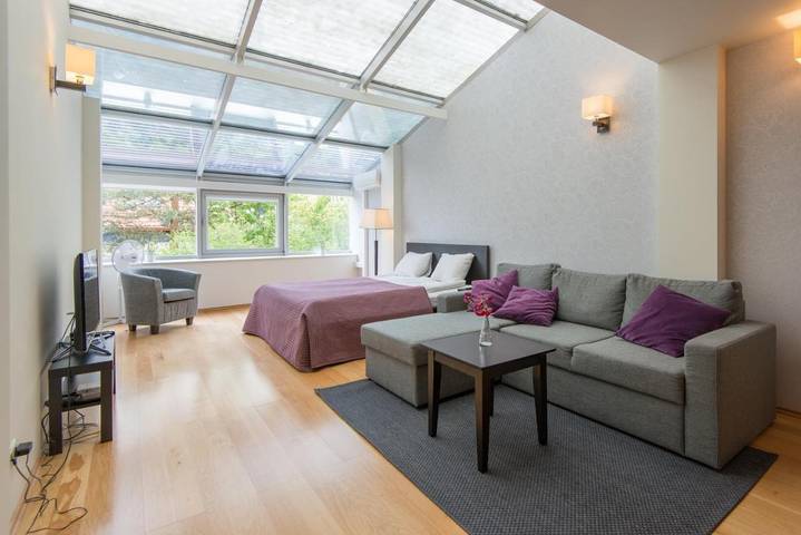 Ferienwohnung für 5 Personen, mit Balkon und Terrasse sowie Garten und Ausblick in Kurische Nehrung - 2