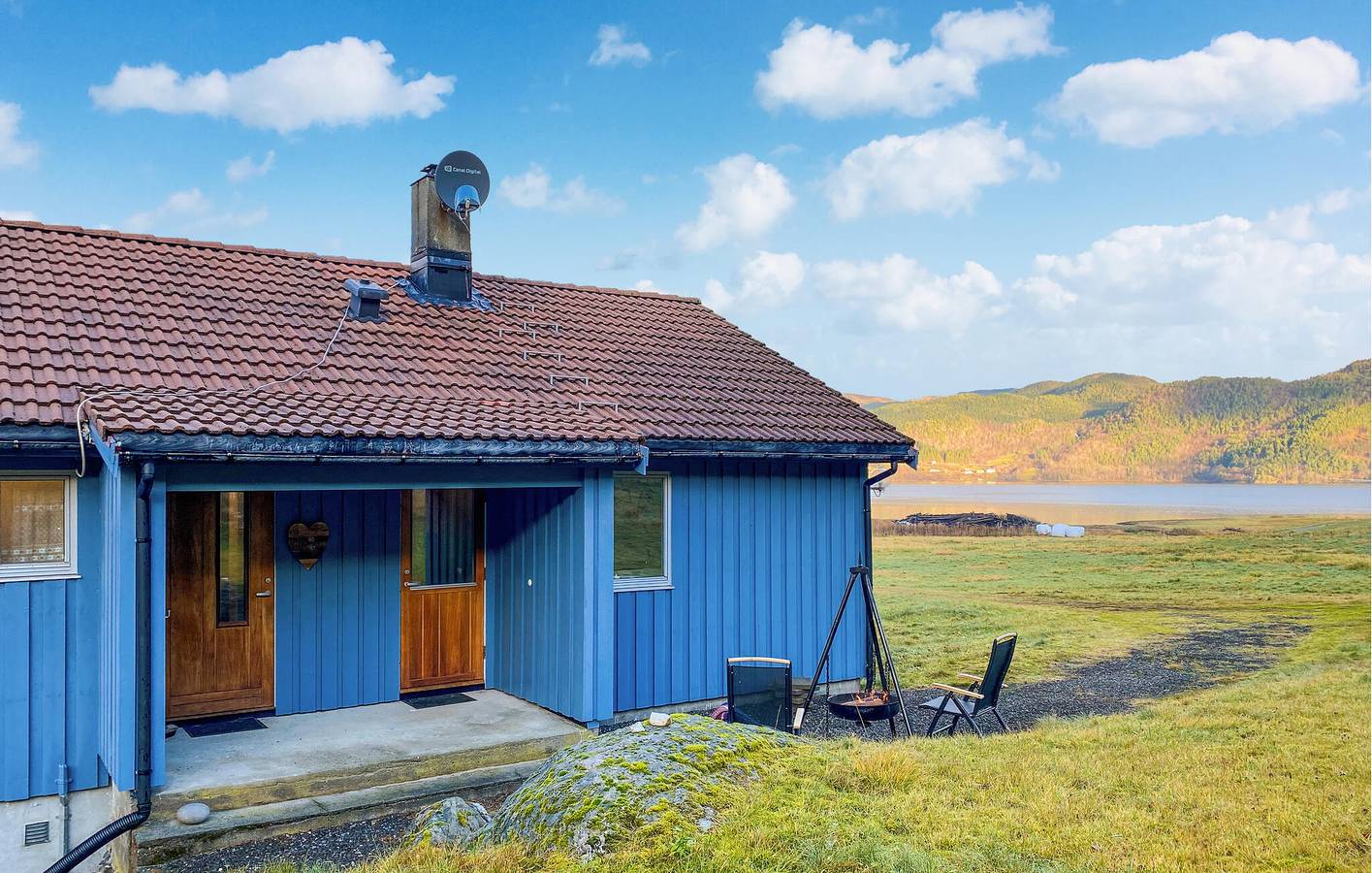 Ferienhaus für 5 Personen mit Terrasse in Aure, Nördliches Fjordnorwegen