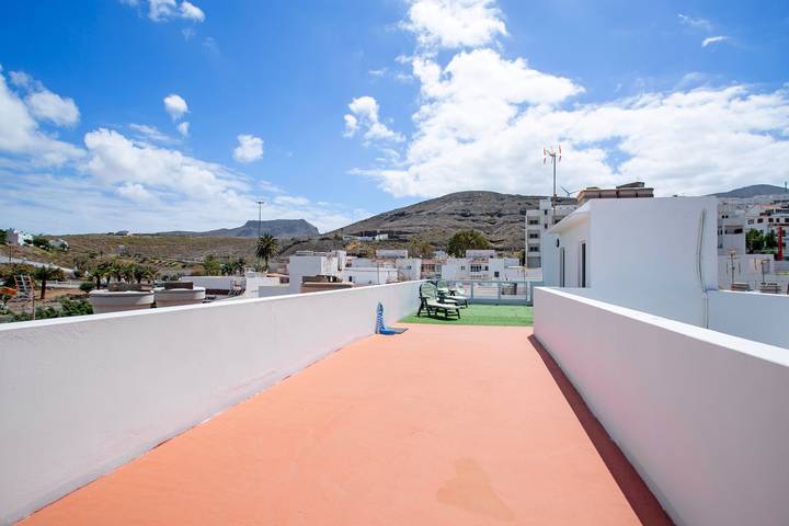 Casa Vacacional 'Rincón De Mónica 1' con Vista al Mar, Terraza Compartida y Wi-Fi in Villa de Agaete, Agaete