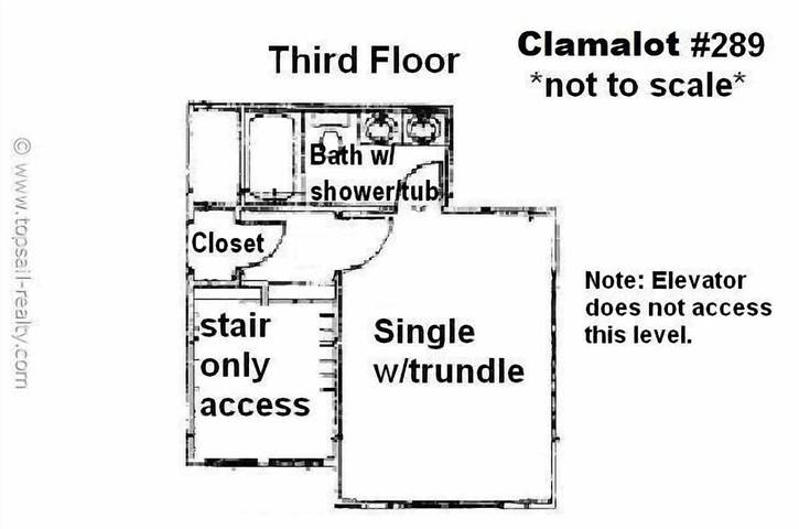 Vacation rental for 13 people, with terrace in Topsail Island