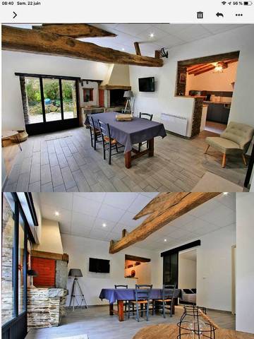 Gîte pour 4 personnes, avec jardin et vue à Vallet (Loire-Atlantique)
