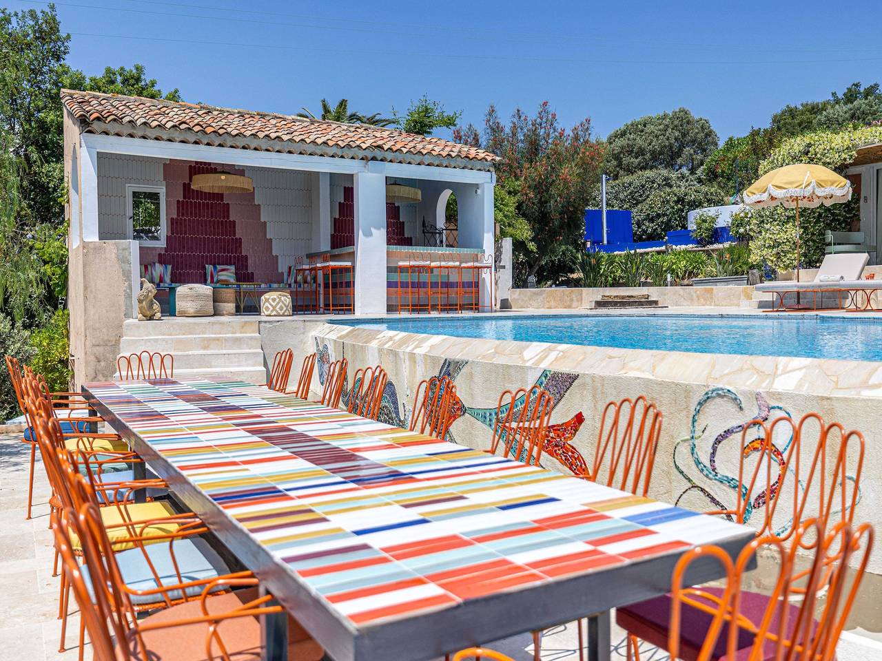 Appartement entier, Villa No Chichi - 12Br-33P - Collines Grimaud in Grimaud, Région de Draguignan