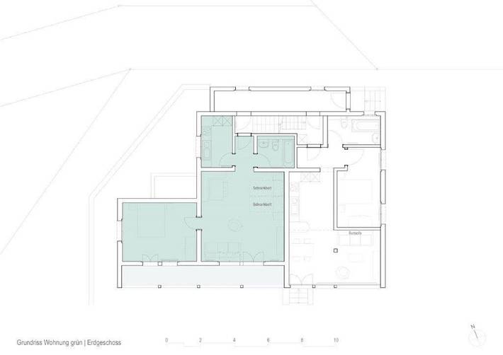 Gîte pour 6 personnes, avec vue ainsi que jardin et balcon à Weggis - 4