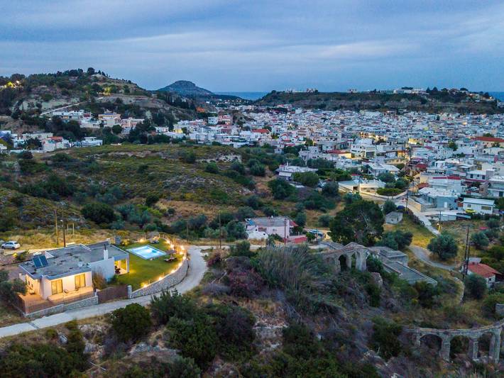 Ferienhaus für 6 Personen, mit Pool und Garten in Afantou - 2