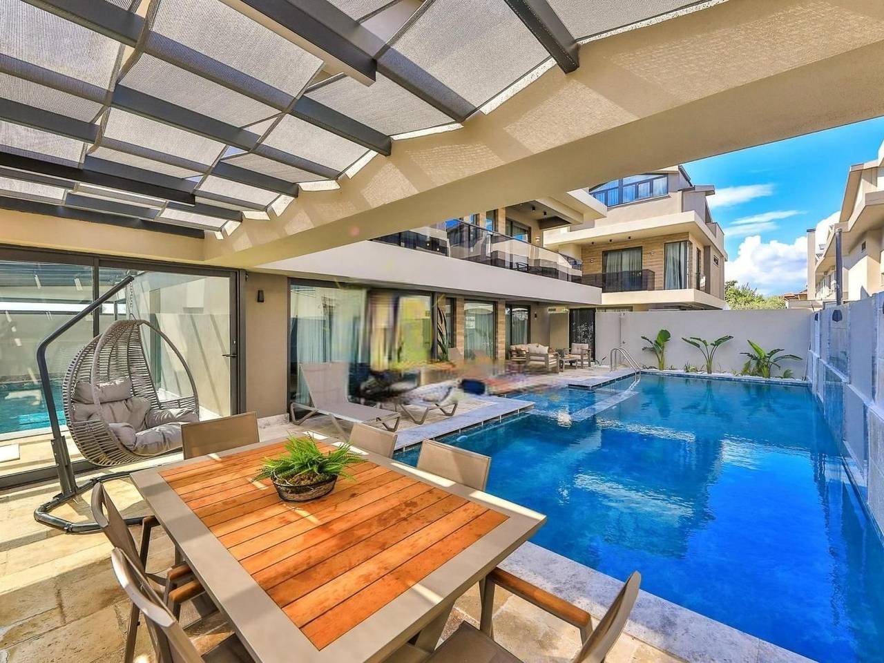 Casa de vacaciones para 8 personas con balcón in Fethiye, Muğla