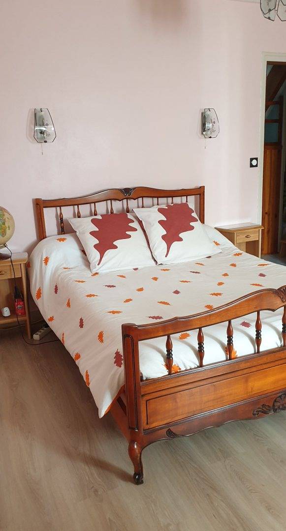 La Verdure tourangelle - Chambre Ouest "Chêne" in Azay-sur-Cher, Région de Tours