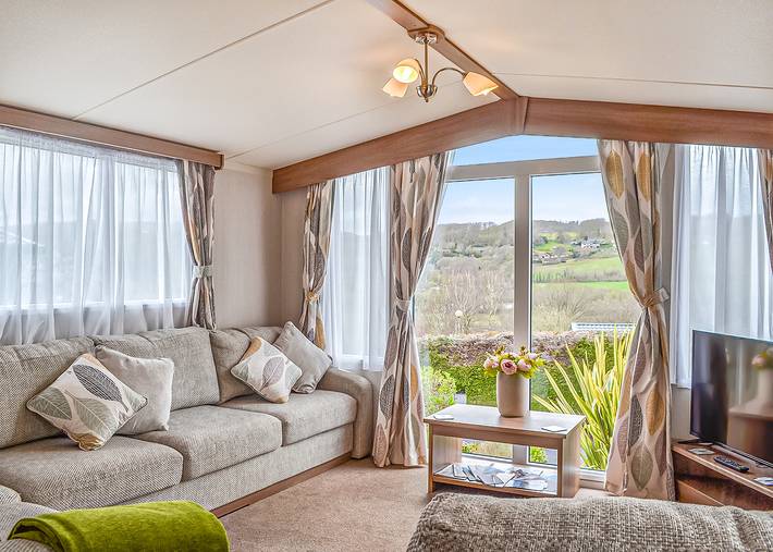 Caravan for 4 people in North-Wales
