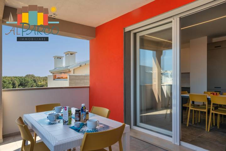 Ferienwohnung für 6 Personen, mit Balkon/Terrasse und Ausblick in Rosolina Mare - 3