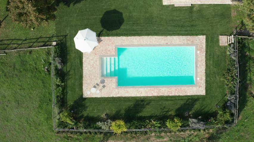 Villa per 4 persone, con Terrazza e Giardino nonché Piscina e Panorama a Nepi