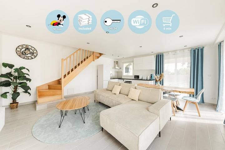 Apartamento de vacaciones para 8 personas, con terraza y jardín, Se admiten mascotas - 1