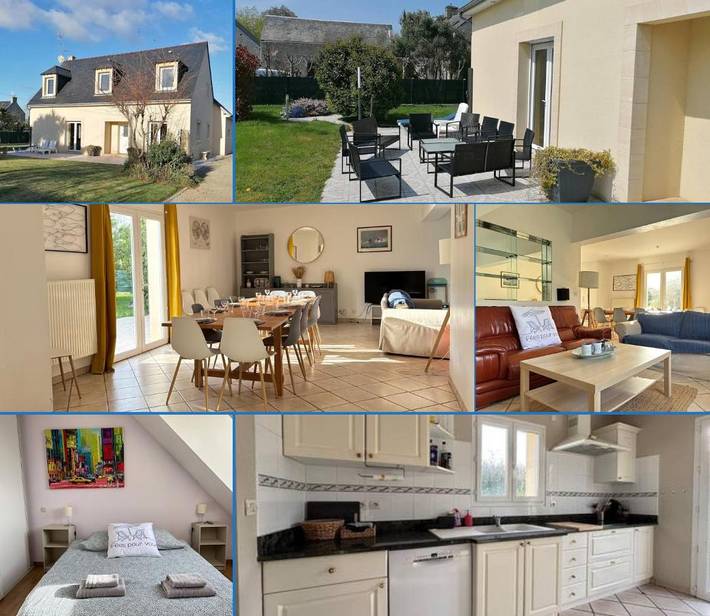 Location de vacances pour 12 personnes, avec vue et jardin, animaux acceptés à Tracy-sur-Mer - 2