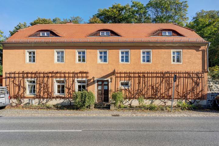 Ferienwohnung für 3 Personen, mit Garten, mit Haustier in Loschwitz