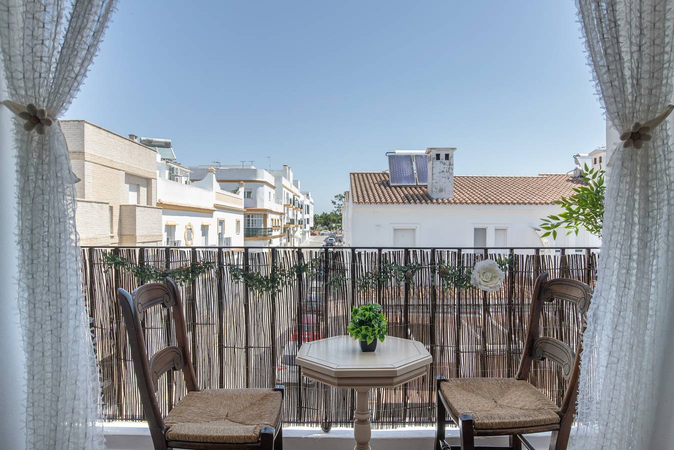 Ganze Wohnung, Apartment 'Zentrales Apartment – Familien & Paare' mit Meerblick, Wlan & Klimaanlage in Conil de la Frontera, Costa de la Luz