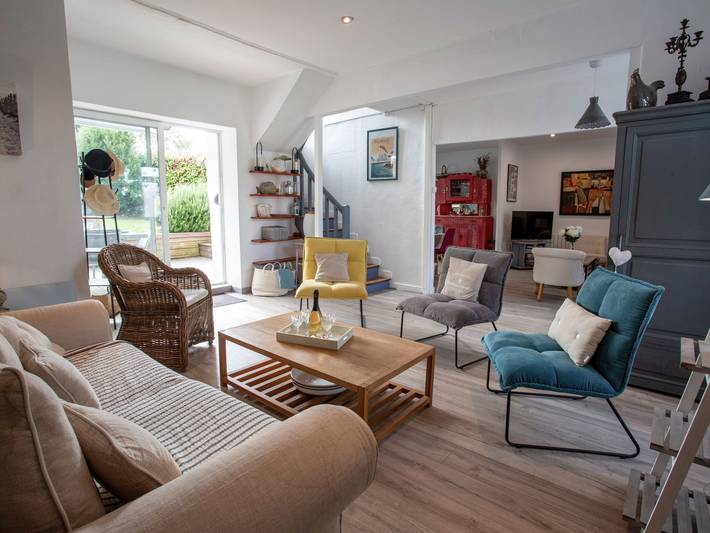 Ferienhaus für 10 Personen, mit Terrasse und Garten