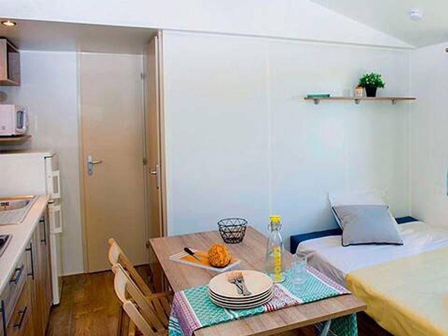 Camping les Chardons Bleus de la Turballe - Mobilhome 6 personas - Classic | 2 Dormitorios | 4/6 Pers. | Terraza elevada in La Turballe, Côte de Jade