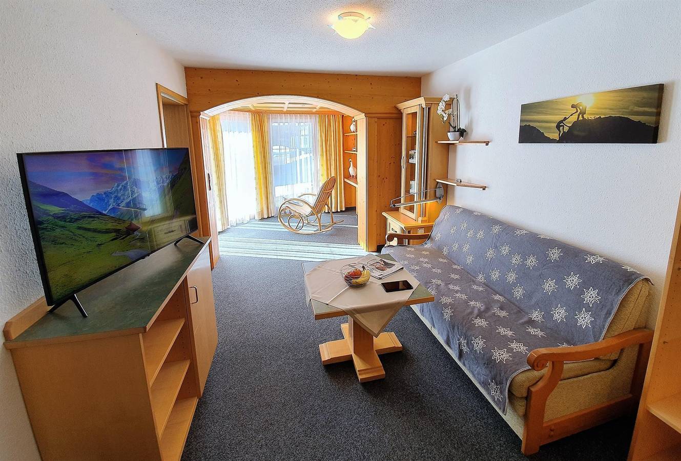 Ganze Ferienwohnung, Ferienwohnung Chris mit 1 Schlafraum/Dusche, Wc in Mittelberg, Kleinwalsertal