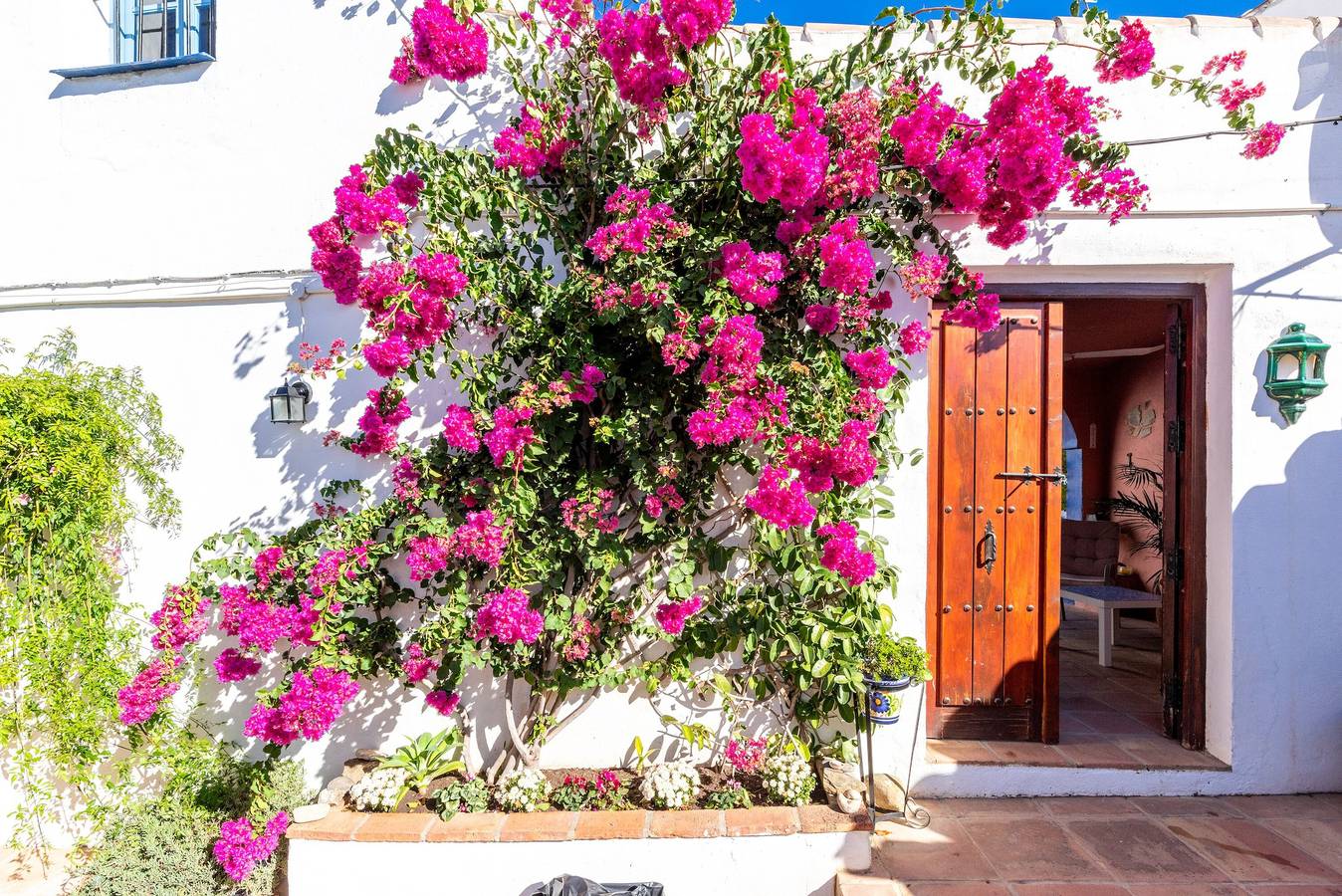 "Ländliches Dorf mit fantastischer Aussicht Cottage" mit Bergblick, Pool, Klimaanlage und Wlan in Moclinejo, Costa del Sol