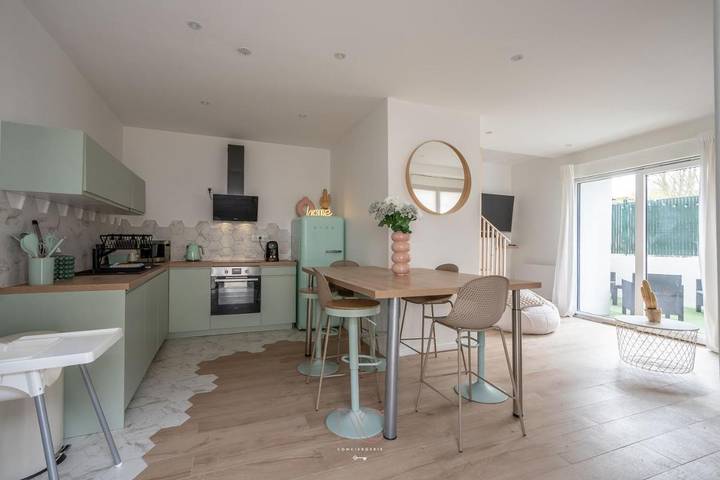 Appartement de vacances pour 7 personnes, avec terrasse