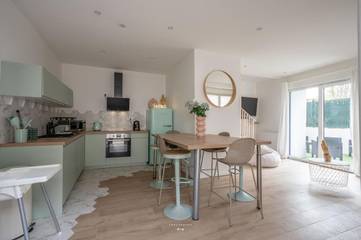 Gîte pour 7 personnes, avec terrasse à Quincy-Voisins