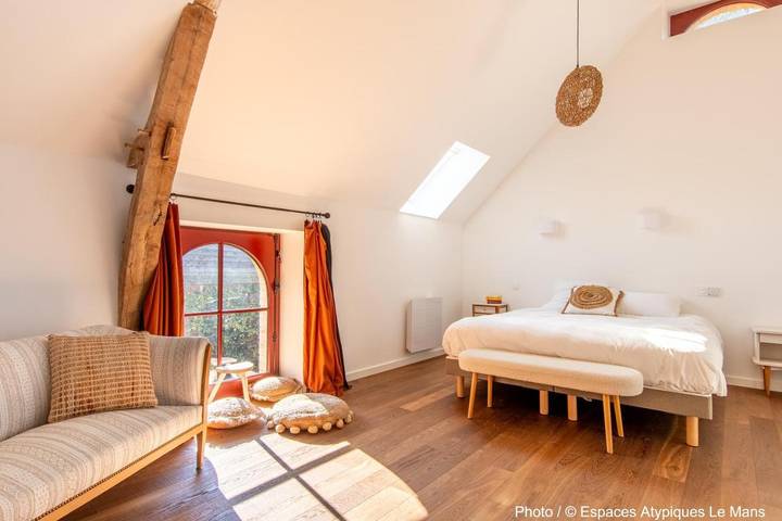 Maison d’hôte pour 3 personnes, avec sauna ainsi que jacuzzi et jardin dans la Sarthe - 3