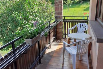 Gîte pour 5 personnes, avec jardin et balcon à Le Hohwald