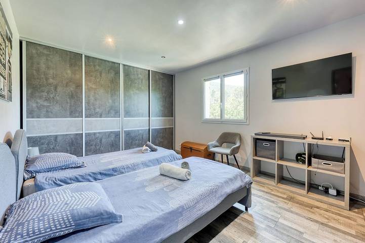 Provenzalische Villa inmitten der Natur| Swimmingpool | Klimaanlage | 8 Personen in Solliès-Toucas, Mittelmeerküste (Frankreich)