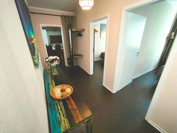 Ferienwohnung für 5 Personen, mit Terrasse und Garten in Mühlhausen - 4