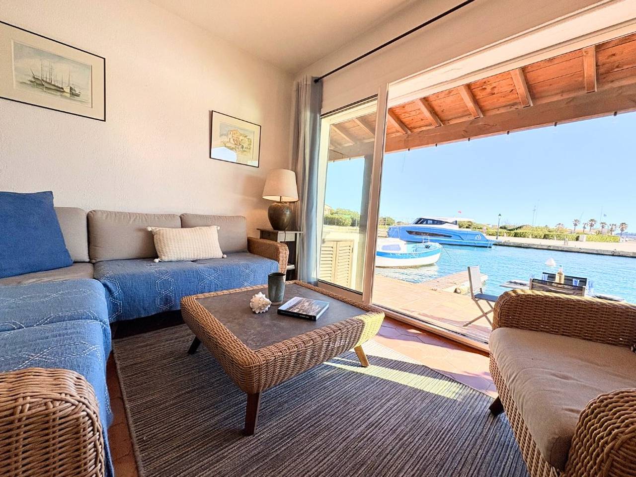 Hel leilighet, Ground Floor Apartment 3 Bedrooms with Terrace - Port Grimaud in Port Grimaud, Grimaud