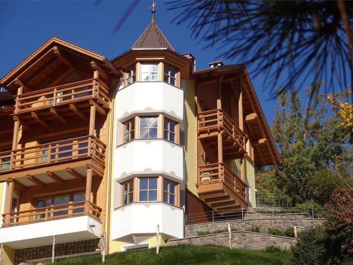 Hütte für 5 Personen, mit Garten und Terrasse sowie Ausblick im Grödnertal