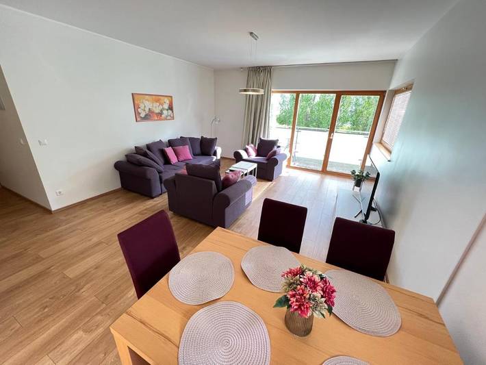 Gîte pour 4 personnes, avec vue et balcon à Pärnu