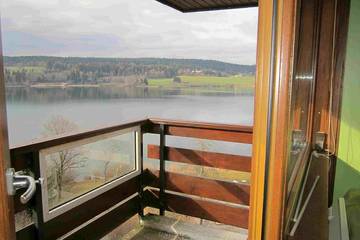 Gîte pour 6 personnes, avec balcon à Malbuisson