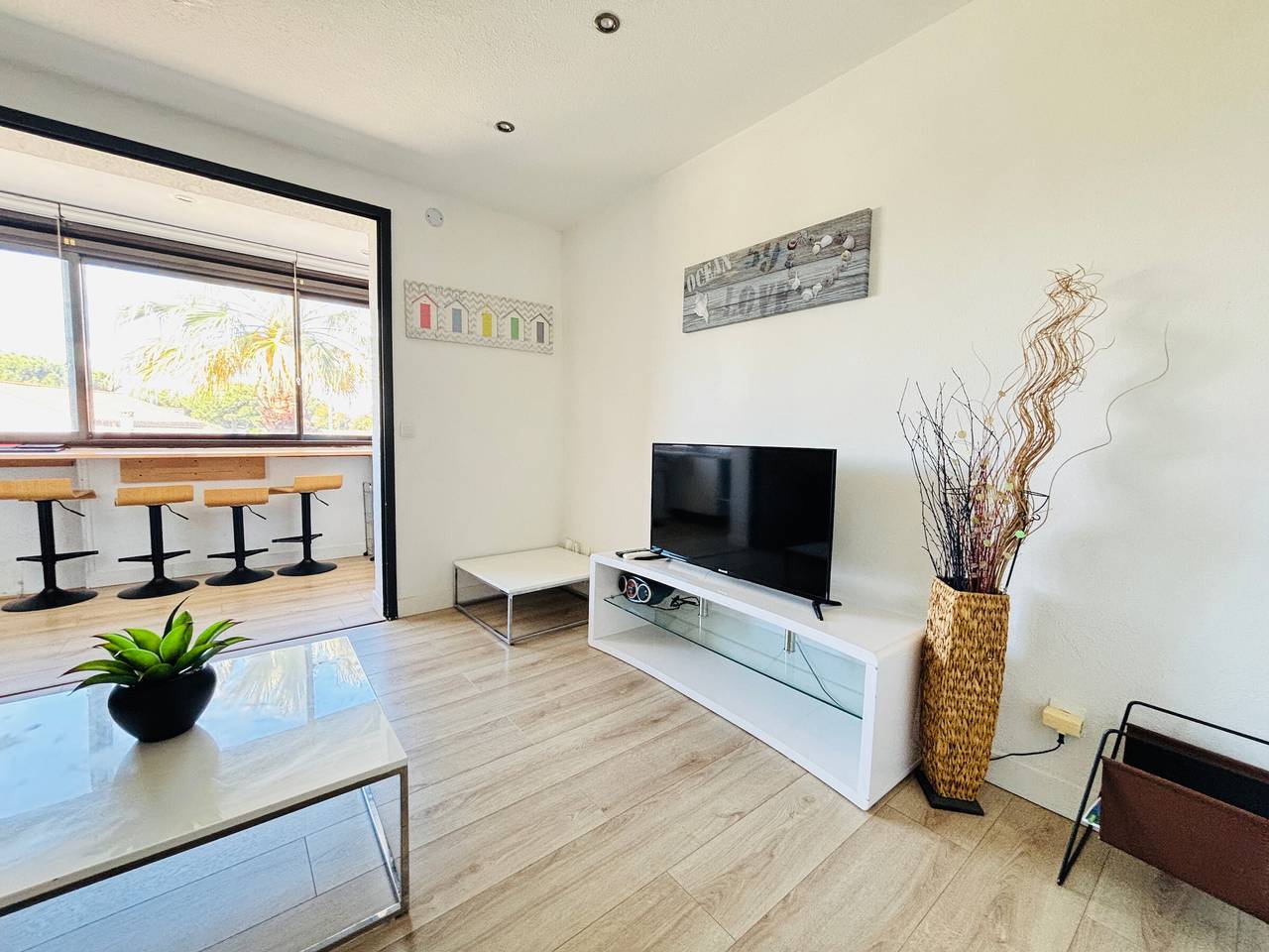 Ganze Wohnung, Studio Kabine mit Klima nahe Meer - 4 Pers. in Saint-Cyprien-Plage, Saint-Cyprien