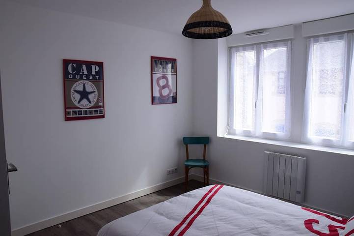 Appartement entier, Appartement 1er étage spacieux et lumineux vue sur le port 1640758 in Guilvinec, Région de Quimper