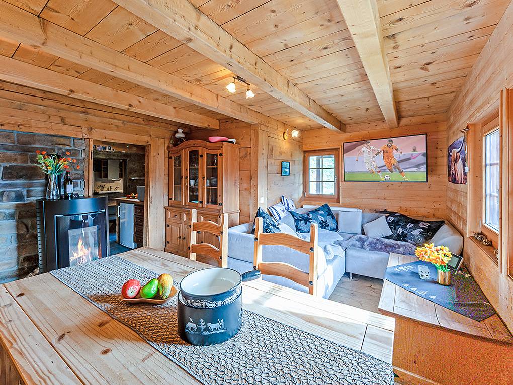 Maison de vacances pour 8 personnes avec balcon in Les Crosets, Val-d'Illiez