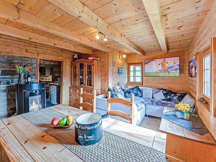Maison de vacances pour 8 personnes avec balcon in Les Crosets, Val-d'Illiez