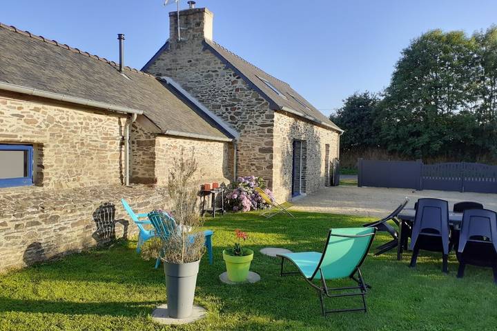 Maison de vacances pour 5 personnes, avec Terrasse et Jardin