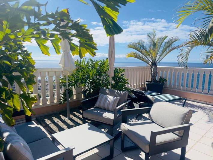 Ferienwohnung für 3 Personen, mit Ausblick und Garten sowie Pool - 1