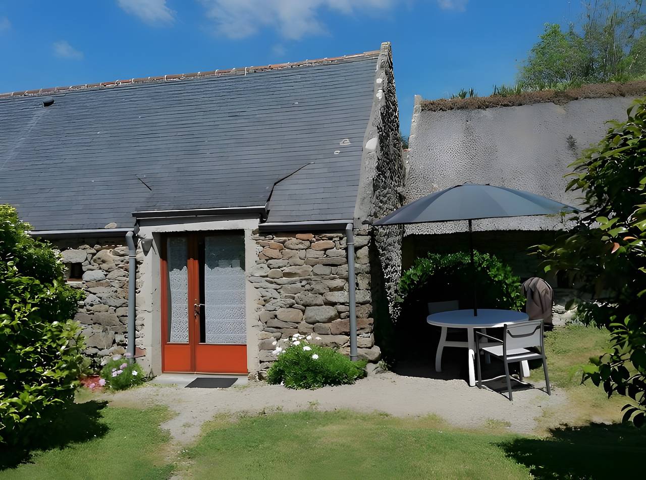 Landelijk huis ‘Ty Bihan’ nabij het strand met terras, privétuin en wifi in Mahalon, Côte de Cornouaille