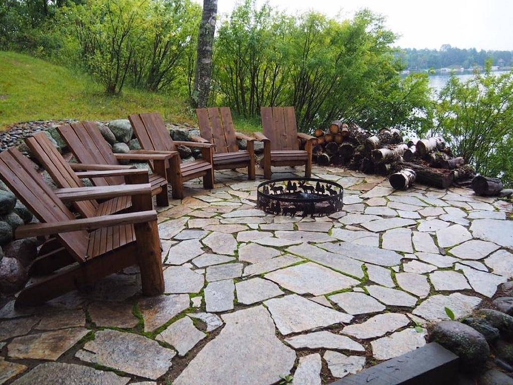 Haus am See auf der nördlichen Seite des Rush Lake, nach Süden mit einer schönen Aussicht. Zuhause sieht aus in Crosslake, Crow Wing County