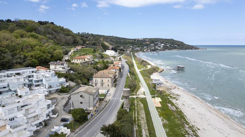 Appartamento per 3 persone, con Balcone e Terrazza nonché Panorama a Fossacesia Marina