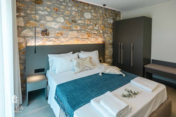 Villa für 6 Personen, mit Garten und Balkon auf Thassos - 3