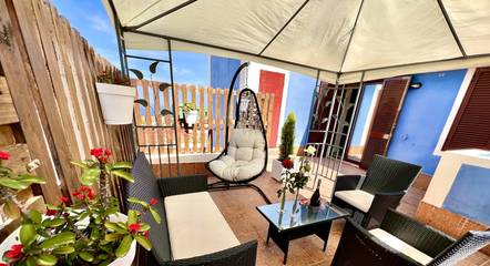 Gîte pour 4 personnes, avec terrasse à Buenavista del Norte