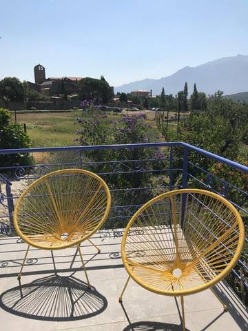 Gîte pour 2 personnes, avec jardin et vue à Molitg-les-Bains