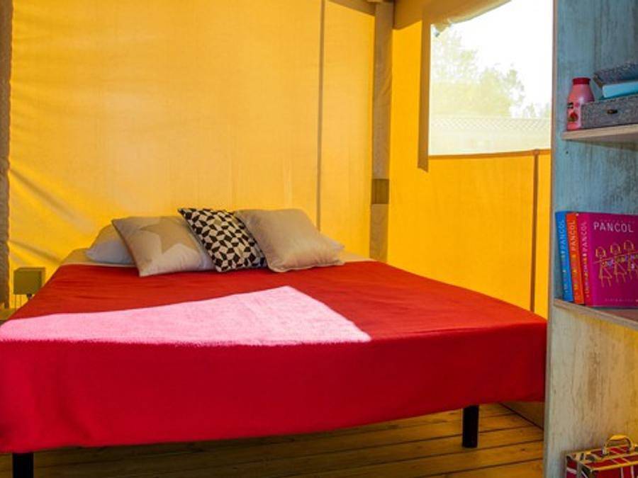 Camping Le Saint Jacques - Albergue 5 personas - Tienda Eco Lodge | 2 Dormitorios | 4/5 Pers | Sin baño in Sarzeau, Côte des Mégalithes